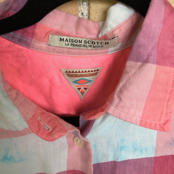 Maison Scotch Plaid Shirt - Picture 2 of 3